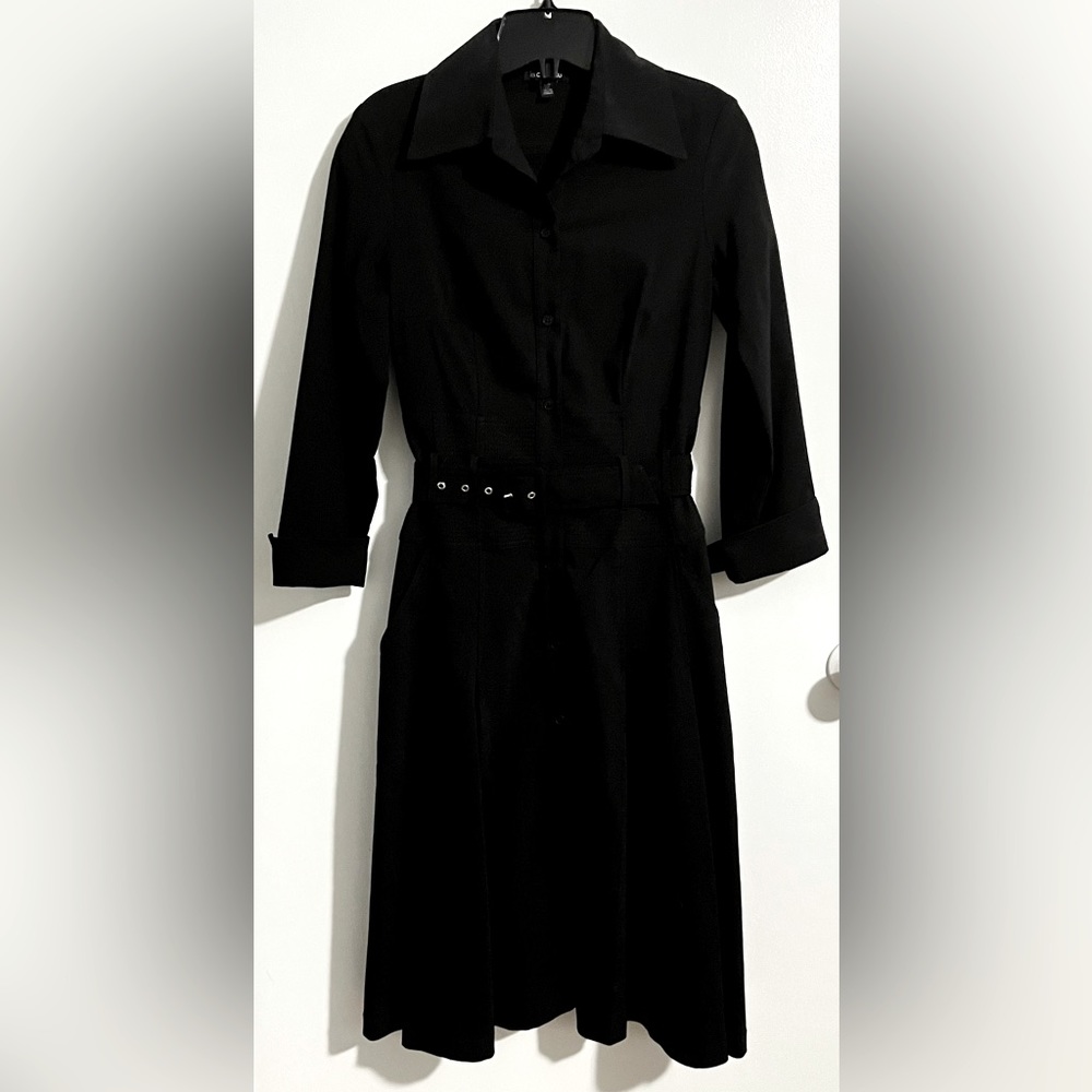 Le Chateau classic black dress. Size XXS.